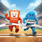 Shopee ultrapassa a Amazon no tráfego brasileiro em maio de 2024: impactos e exemplos práticos