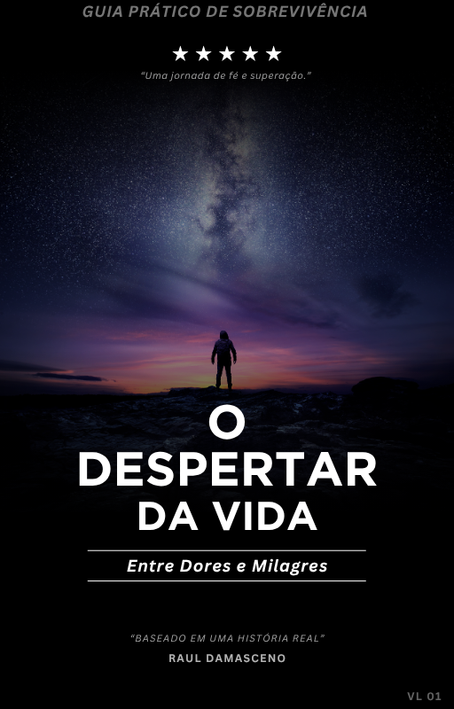 Capa do livro O Despertar da Vida por Raul Damasceno