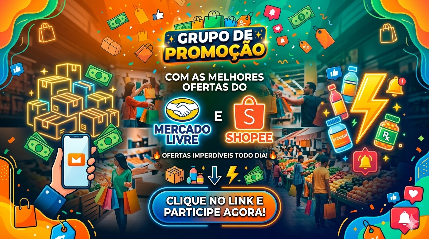 Logo com marketplaces e promoções do RCA Shop