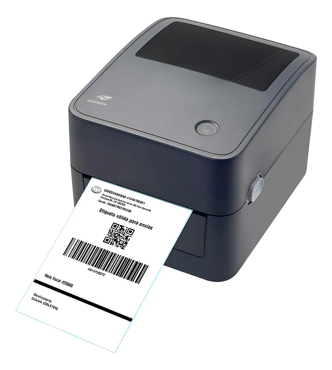 Impressora para Etiquetas C3Tech IT-200 USB 152mm/s Preta C3Tech